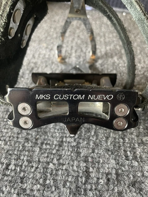 MKS CUSTOM NUEVO NJS Track Pista, Fixie Toshi  Double Straps, Steel Cages