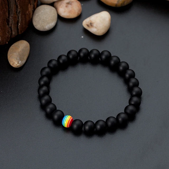 Bracelet Natural Matte Agate 8 mm