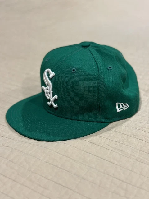 Casquette Ajustée 59FIFTY Chicago White Sox Pour Homme New Era Kelly Green 2023 St Patricks Day 59fifty Fitted Hat