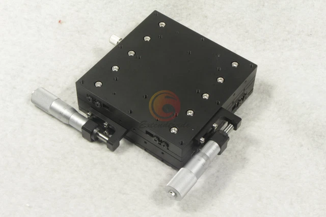 Xy-Axis Stage Manuell Slide Tisch Schneide Plateau 125 125mm XY125-R 40mm