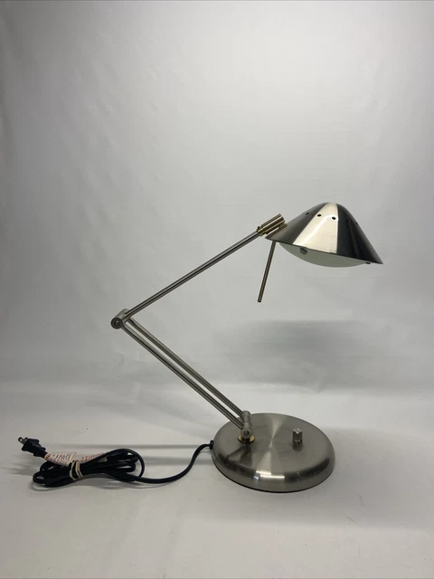 TENSOR PITTSBURGH COLLECTION Halogen Dimmable Lamp Brushed Steel MCM LT627 12 72.95 PicClick