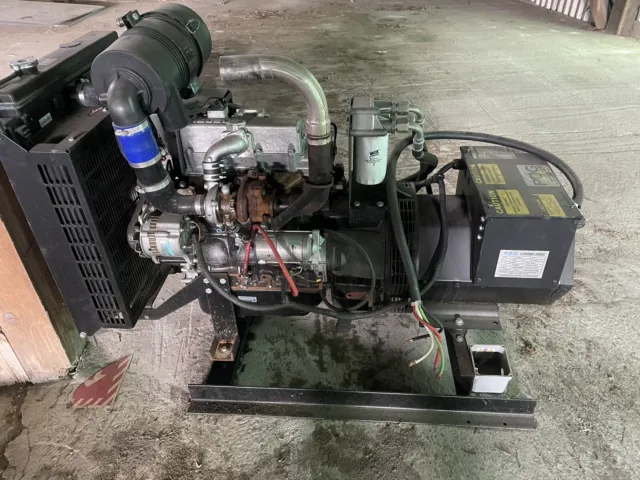 New 35 Kw Generator Isuzu Diesel 4Le2X Tier 4 Final 277/480 Volt Re-Connectable