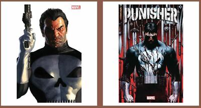 🔥PUNISHER 1 Main Cover A + Timeless  Alex Ross Variant Marvel  *HOT* LOT OF 2🔥