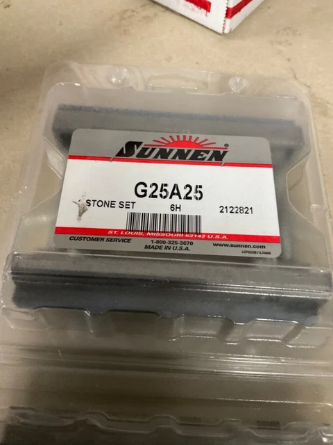 Sunnen G25A25 Stone Set