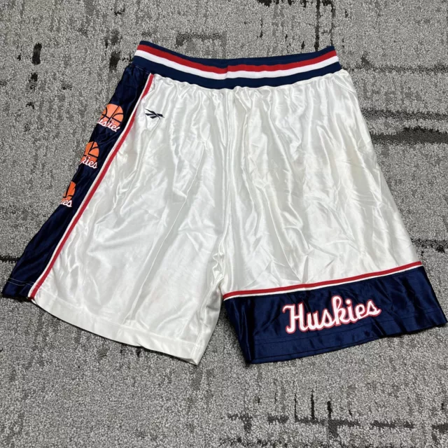 Rare VINTAGE 1990s Reebok Authentic UConn Huskies Women’s Basketball Shorts XL Rare VINTAGE 1990s Reebok Authentic UConn Huskies Women’s Basketball Shorts XL