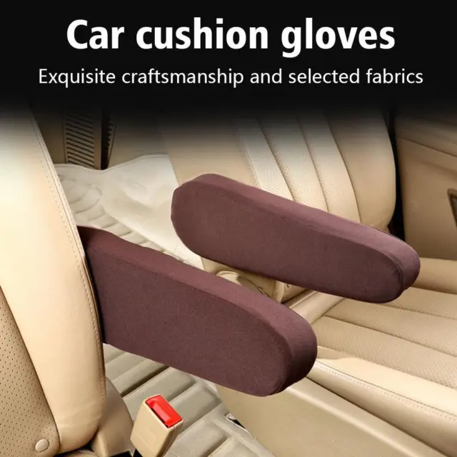 Car Armrest Cover Elasticity Cloth Fabric Car Centre Console Armrest Protecto R5
