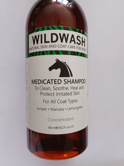 WildWash Shampoo cavallo medicato 300 ml 3