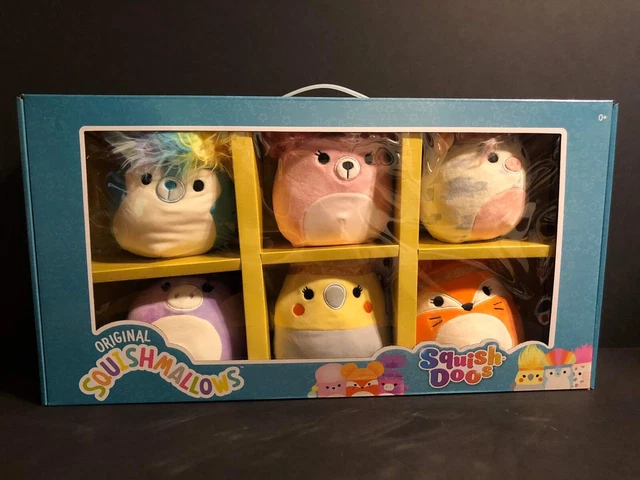 ORIGINAL KELLY BRAND KellyToy Squishmallows 5 Inch Squish-Doos Boxed Set Pack 6 £30.77 - PicClick UK
