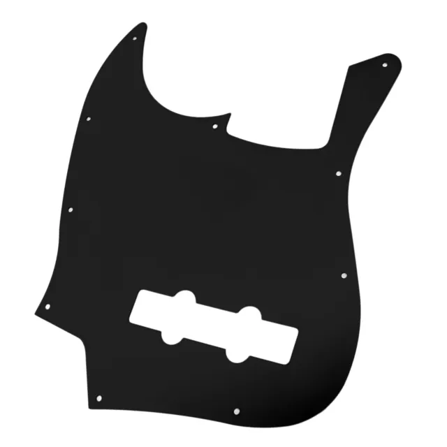 (Noir) Guitare électrique Pickguard Front Pick Guard Jazz Bass Scratch Plate