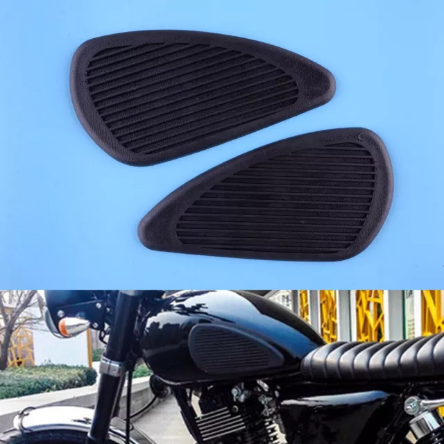 Protections latérales de genoux pour réservoir d'essence de moto (2 pièces)