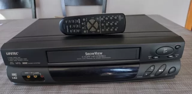 Lifetec LT9096 Hifi Stereo VHS Videorecorder