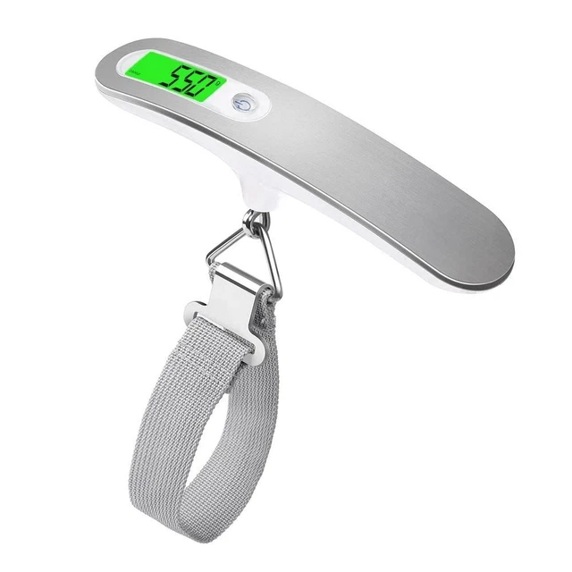 valise Balance Échelle LCD électronique Échelle de bagages numérique 50kg/10g