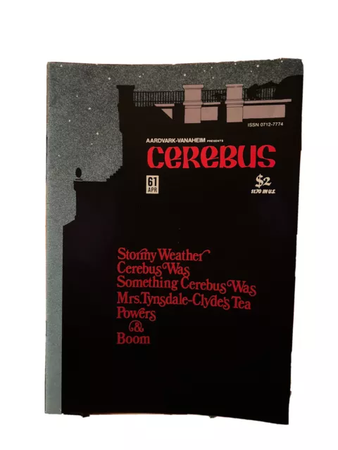 Cerebus the Aardvark #61 Aardvark-Vanaheim | Dave Sim Free Shipping