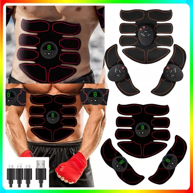 ELECTRIC EMS MUSCLE Toner Machine Toning Belt ABS Simulation Burner Belly  Shaper £17.99 - PicClick UK