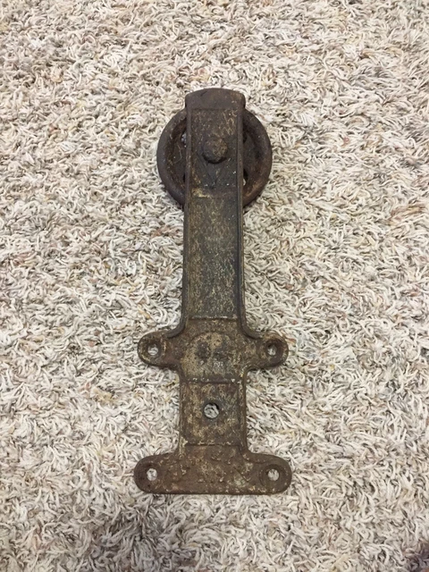 Antique Barn Door Roller Hanger Cheritree & Co 1854 Upper Foundry Oak Hill NY