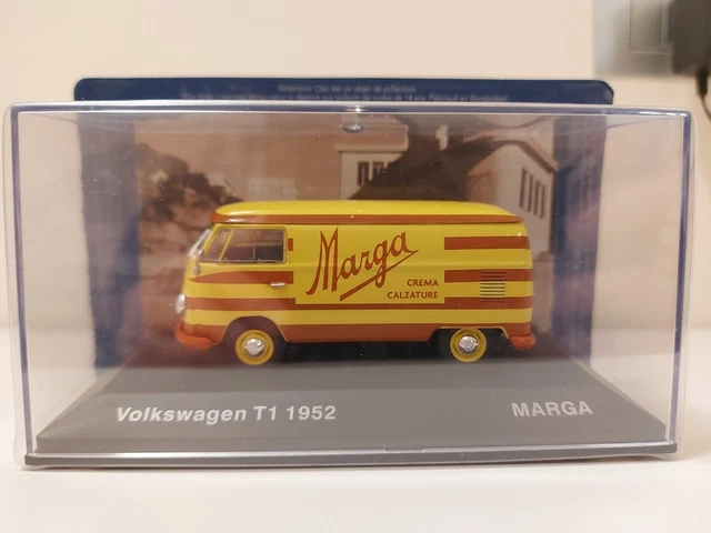 Miniature Volkswagen T1 Combi 1952 - Altaya Ixo 1:43, Modèle Diecast En Métal, Occasion