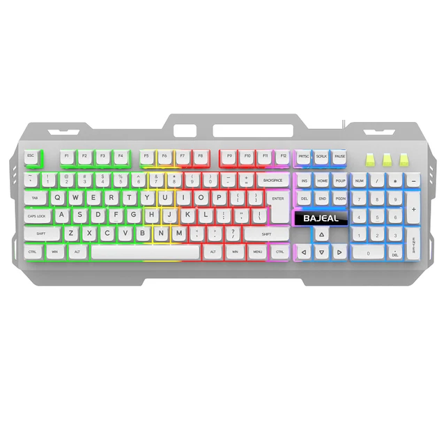 Clavier Mécanique, Clavier De Jeu Filaire 104 Touches Clavier Pc Pour