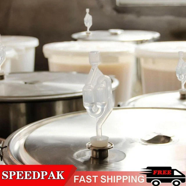 AIRLOCKS BUBBLE CARBOYS Stopper Fermenter Seal Valve Foods Grommets