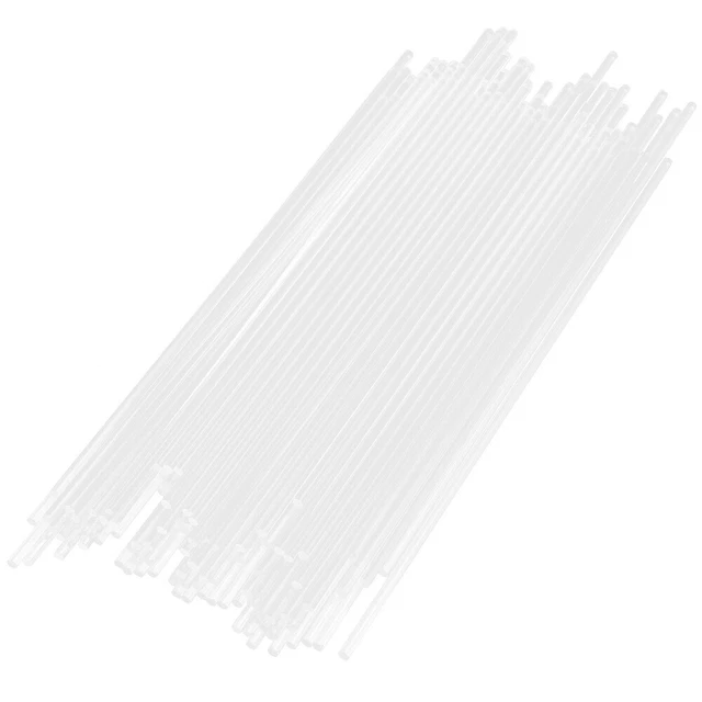 150 Bastoncini Per Lecca-Lecca In Acrilico Trasparente, 15 Cm Bastoncini Per Cake Pops, Riutilizzabili Bastoncini Di Caramelle Acrilici Rotondi Agitatore