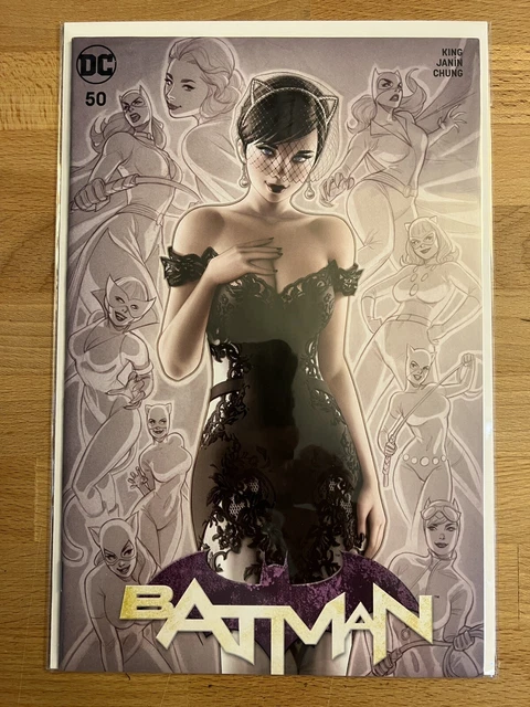 Batman 50 Warren Louw KRS Comics Exclusive Catwoman NM