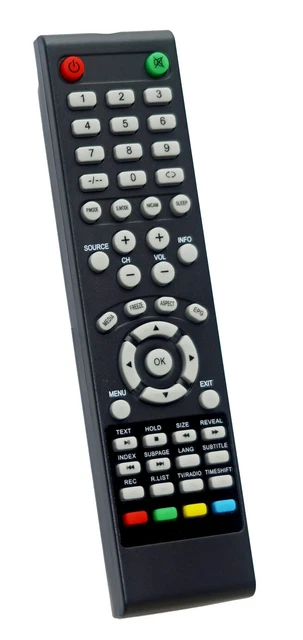 Telecomando Di Ricambio Per TV ZEPHIR ZV28FHD, Nessuna Programmazione, Batterie AAA Non Incluse