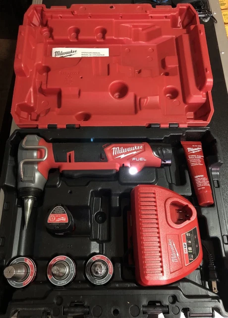 Milwaukee 2532-22 M12 FUEL Cordless ProPEX Expander Kit w/3 Heads