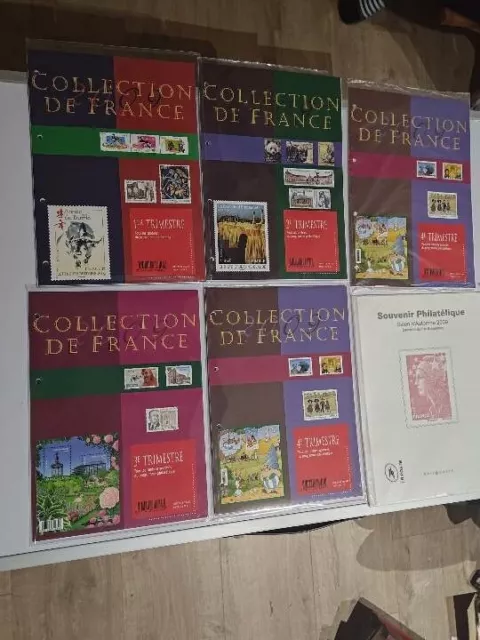 Timbres "collection de france" année 2009 complète