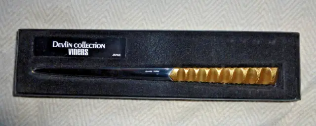 Viners Devlin Collection Paper Knife/Letter Opener - 1970's - New Boxed.