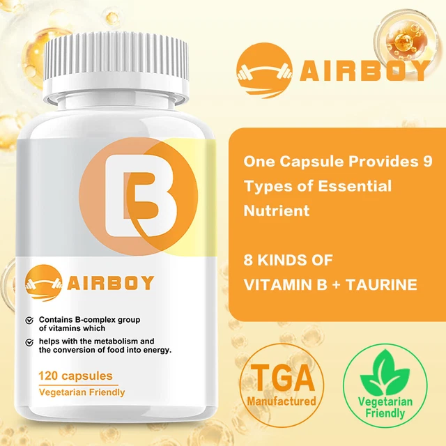 VITAMIN B COMPLEX Absorption,Supplement Immune Boost,Energy & Nervous