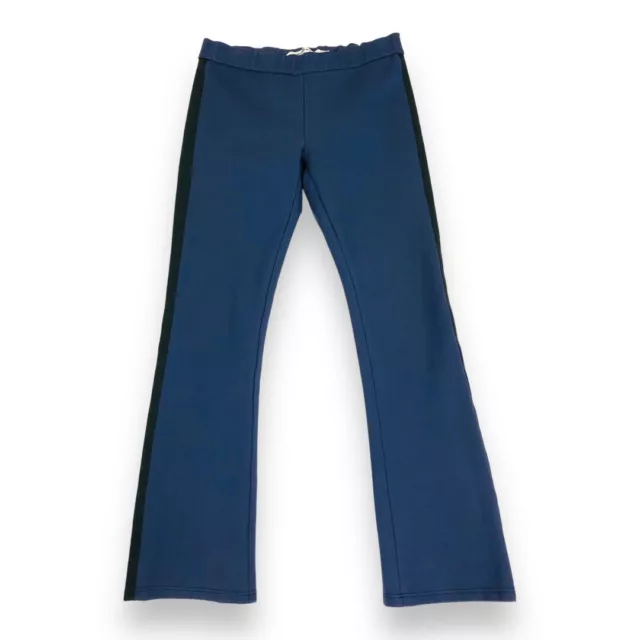 Tory Burch Sport Women Navy Blue Ankle Knit Pants Stretch Size XS 26x25 Pull-on