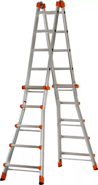 Gierre Scala Multiuso Peppina Media 4+4 Gradini AL020 (10+1)