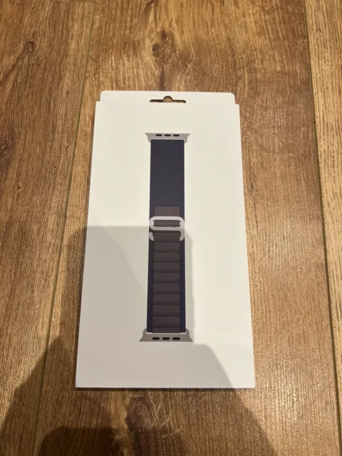 Apple Alpine Loop Band for Watch Ultra/Ultra2 - Blue, M (49mm) New & Sealed
