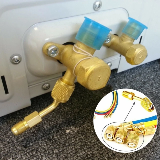 Adaptateur CVC 14 SAE Pour R32 Et R454B - Filetage Gauche, Parfait Pour Raccordement Réservoir