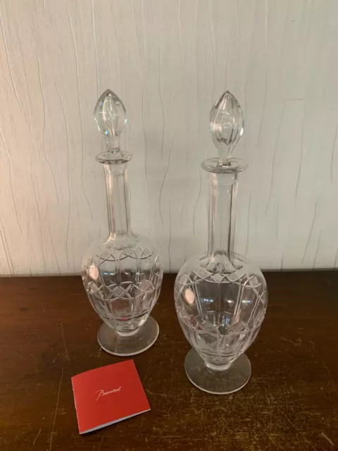 2 Decantadores Espaciadores De Cristal De Baccarat (Precio Una Pieza ) modèle1