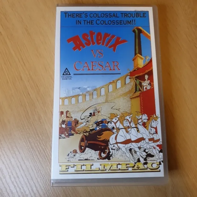 ASTERIX & OBELIX Against Caesar (VHS, 1999) $6.36 - PicClick AU
