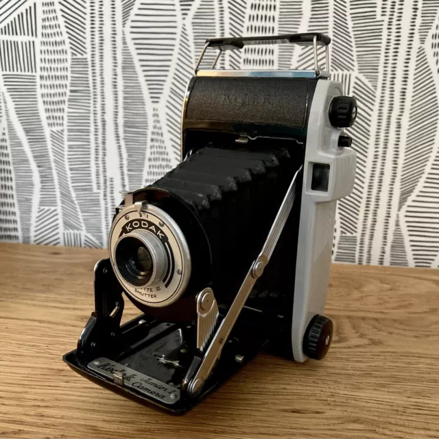 Vintage Kodak Junior 1 Folding Camera 1950s - UNTESTED