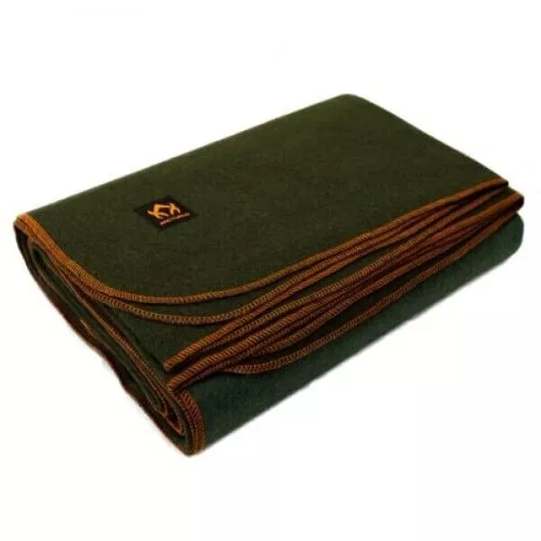 Arcturus Military Wool Blanket - Olive Green | 4.5 Lbs (64" X 88") Sealed
