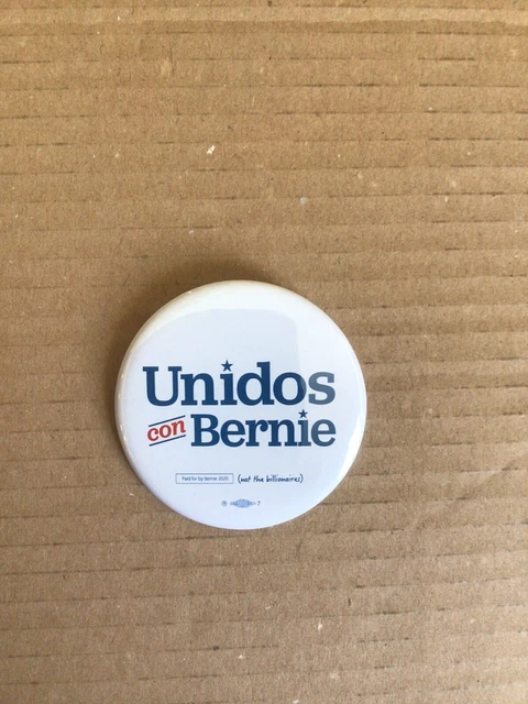 Official Bernie Sanders 2020 Presidential Campaign Button