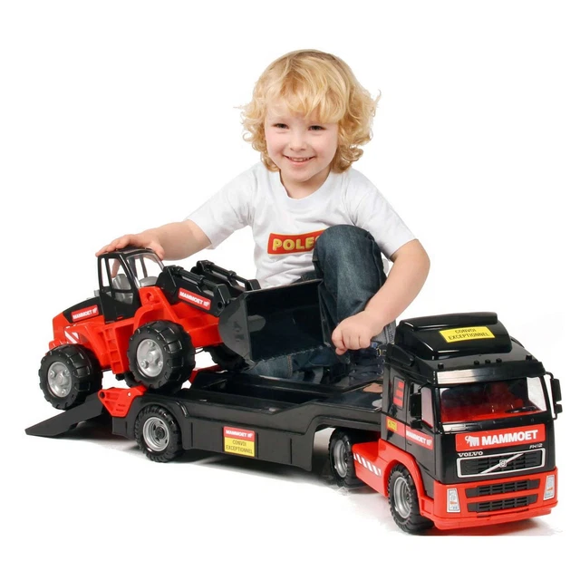 RC Abschleppwagen Mit Bagger Set - 2,4GHz Fernsteuerung, Licht & Sound, Für Kinder Ab 8 Jahren