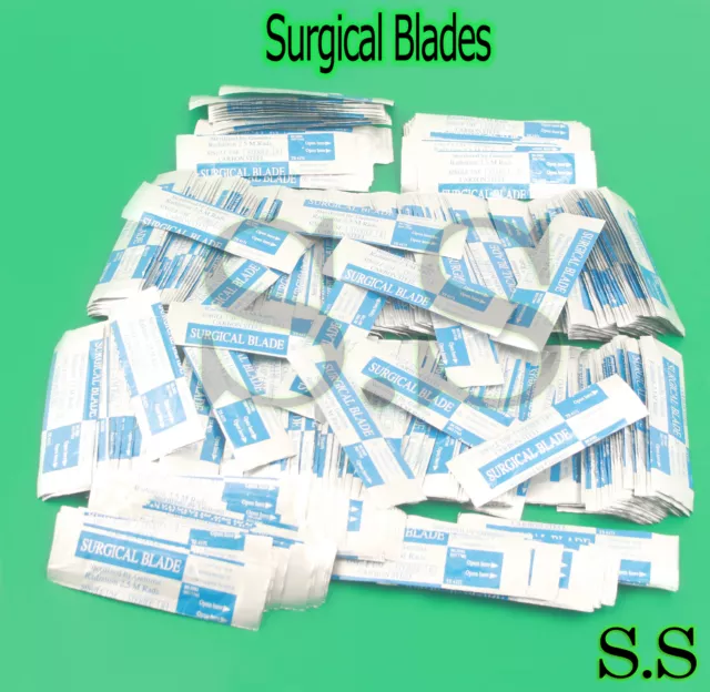 5000 Pcs Surgical Sterile Scalpel Handle Blades #21 Surgical Blades