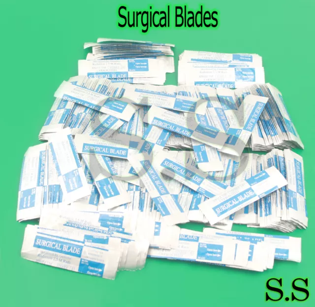 5000 Pcs Surgical Sterile Scalpel Handle Blades #24 Surgical Blades