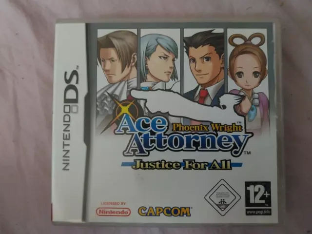 Phoenix Wright - Ace Attorney 2 Justice For All - Ds Occasion Vf