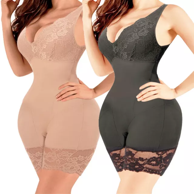 SEAMLESS WOMEN'S FULL Body Shaper Firm Tummy Control Shapewear Slimming  Bodysuit £12.59 - PicClick UK