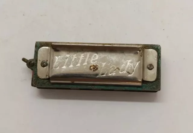 Vintage HOHNER Little Lady Germany Miniature Harmonica 1940's