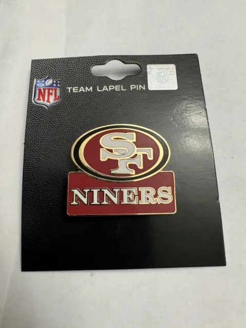 San Francisco 49ers Retro Logo Lapel Pin NFL for hats , vests , shirts , gifts