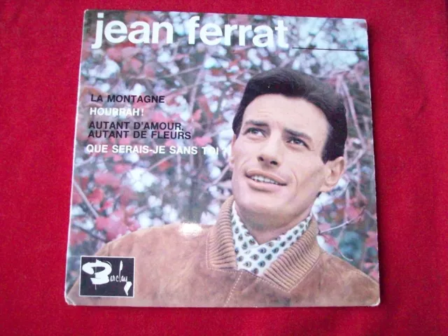 Disque 45 Tours Jean Ferrat - La Montagne