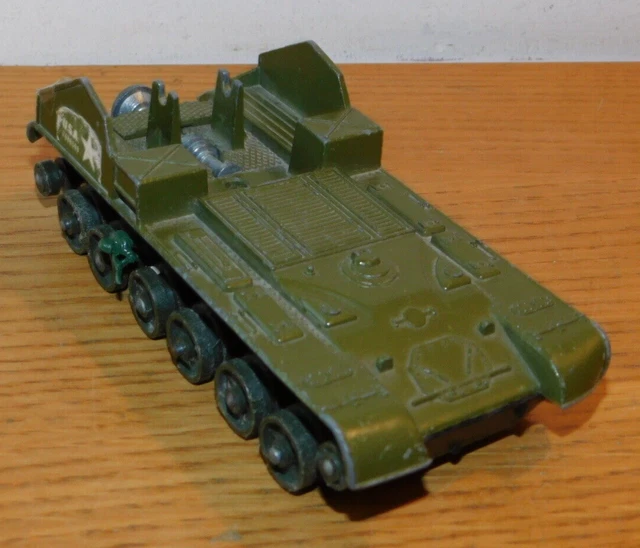 Dinky Toys Char Chieftain 155 Mm - Miniature Militaire Ancienne, Fabrication Angleterre (occasion)