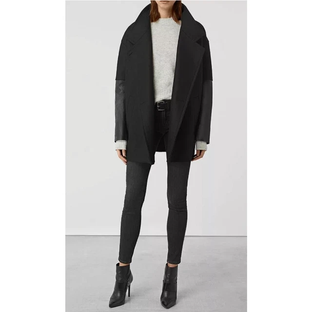 All saints hotsell meade nesi coat