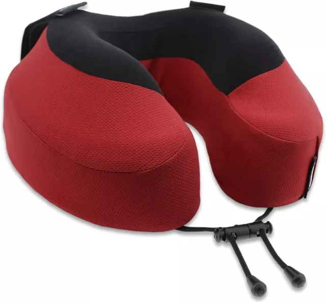 NEW Cabeau Evolution S3 Memory Foam Neck Travel Pillow Cardinal Red TPEP2986