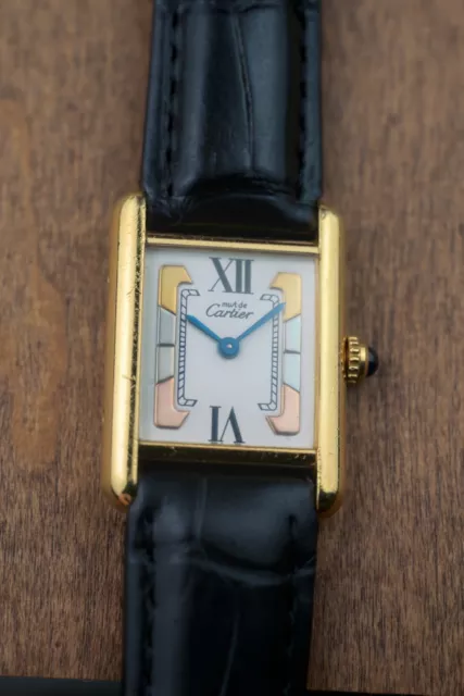 Cartier Tank Trinity Dial